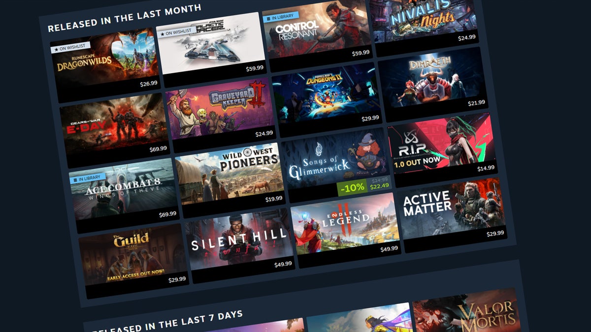 I've got egg on my face because Steam's Personal Calendar feature has apparently been a test this whole time and is only now actually a fully fledged component