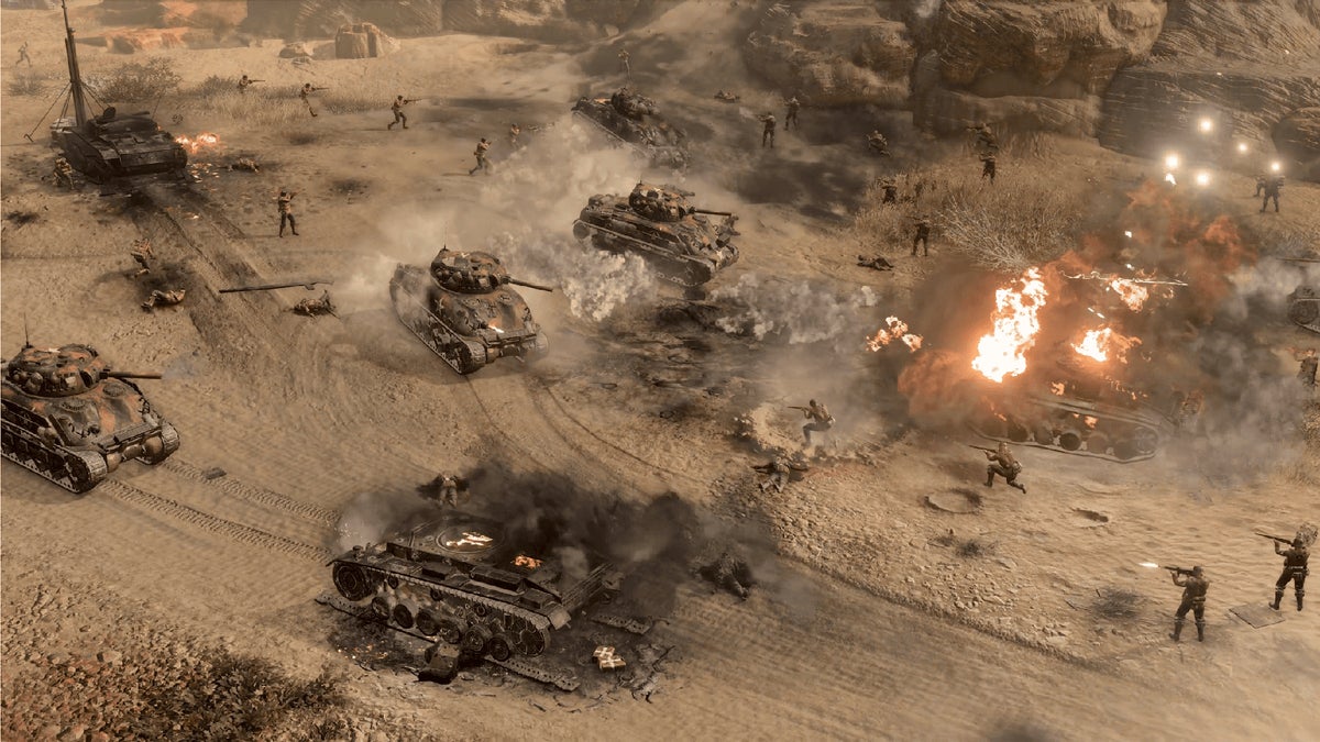 Company of Heroes 3's Operation Torch DLC ships off to North Africa in November, for new missions based around the