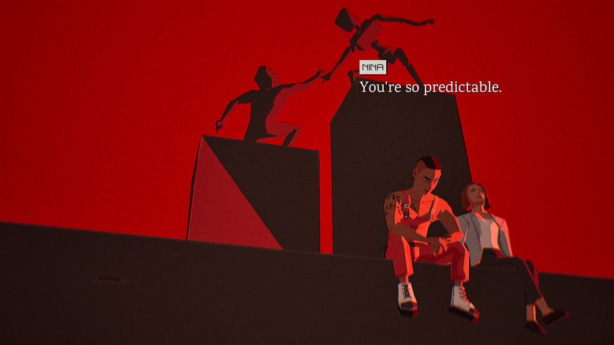 Robot smashing catharsis game Virtue and a Sledgehammer is out next week, but there's an experimental visual novella